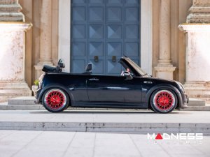 MINI Cooper Custom Wheels - ERA-1 3 Piece by Vossen - Transparent Red